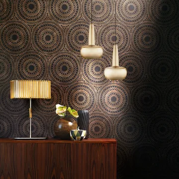 Clava ceiling lamp Ø21.5 cm - brushed brass - Umage
