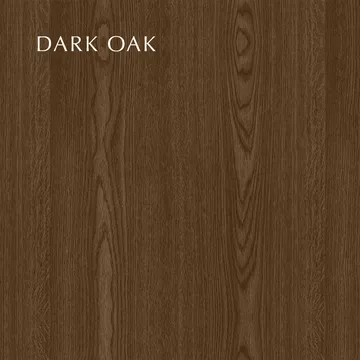 Clava Up wall lamp large - Dark oak - Umage