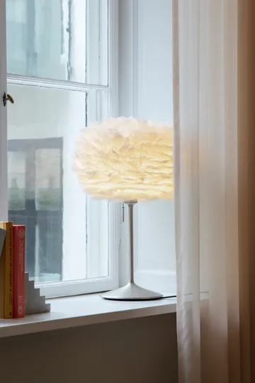Eos table lamp medium - White-brushed steel - Umage