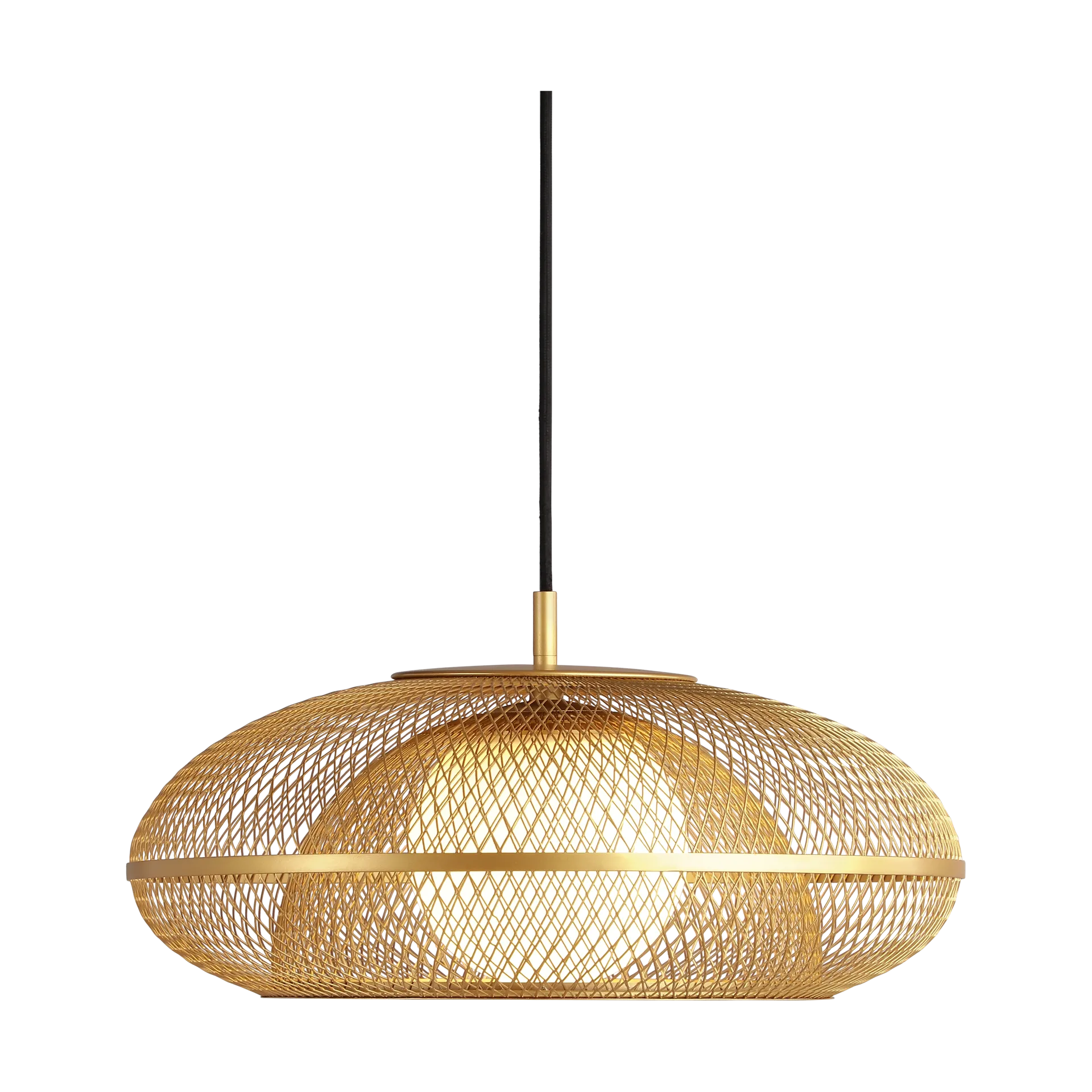 Faraday lamp brushed brass, Medium Ø45 Umage