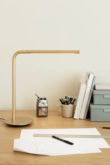 Omni Table table lamp - Brushed brass - Umage