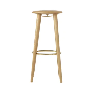 The Socialite bar stool 77.7 cm - Oak - Umage