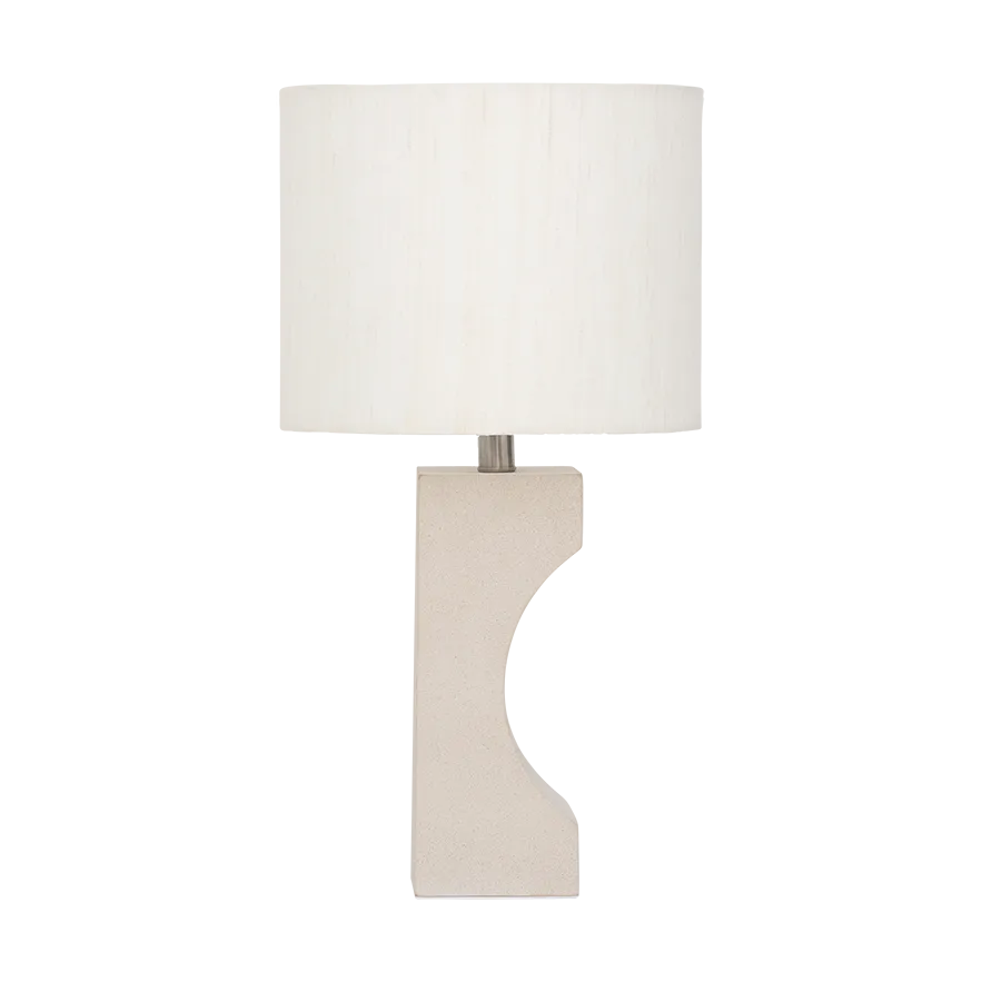 Fiocco table lamp 50 cm, Sand URBAN NATURE CULTURE