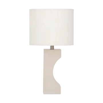 Fiocco table lamp 50 cm - Sand - URBAN NATURE CULTURE