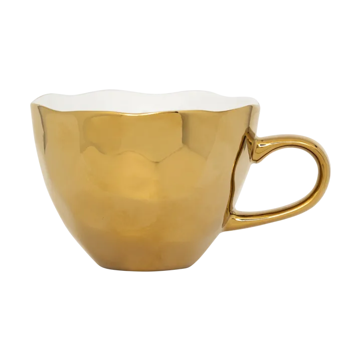 Good Morning cappuccino mug 30 cl - Gold - URBAN NATURE CULTURE