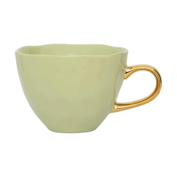 Good Morning cappuccino mug 30 cl - Pale green - URBAN NATURE CULTURE