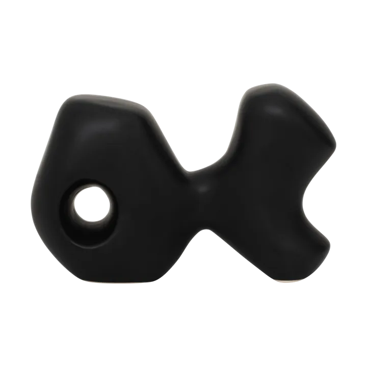 Object Noggin fish - Matte black - URBAN NATURE CULTURE