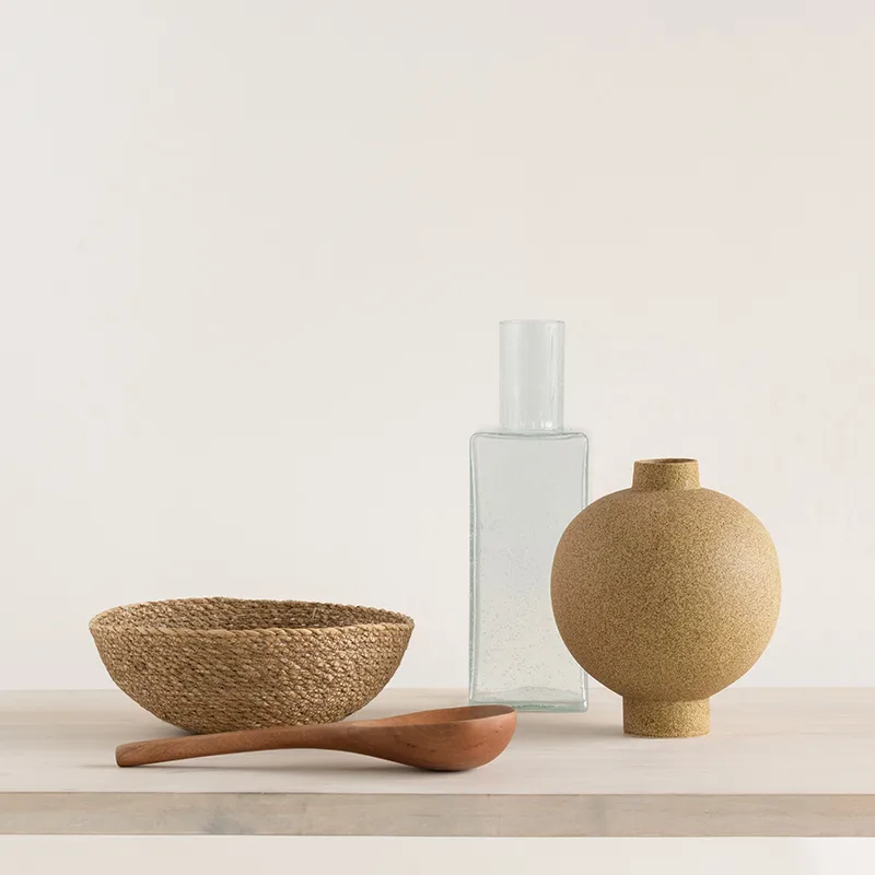 Vico vase 23 cm, Wood trush URBAN NATURE CULTURE