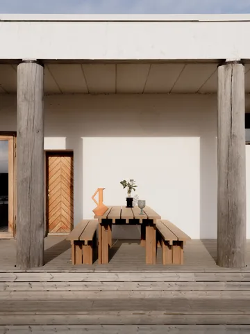 013 Osa Outdoor Table - Thermally modified pine, 333x94x78 cm - Vaarnii