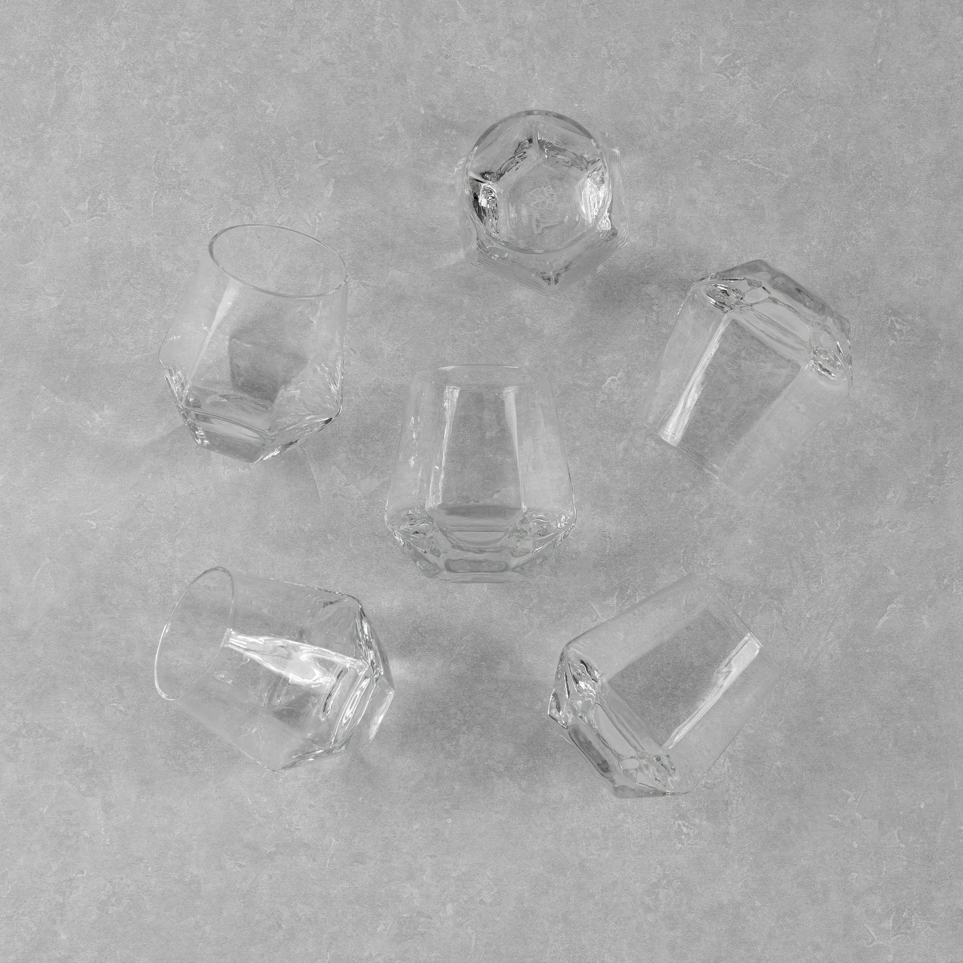 Hexa glass 30 cl 6-pack, Clear Vargen & Thor