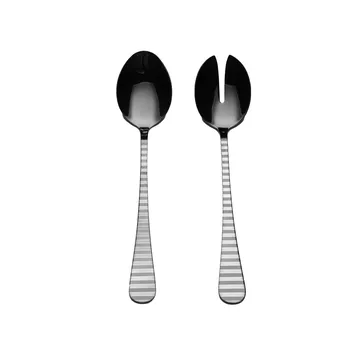 Zebra salad servers 2-pack - Zebra Pattern - Vargen & Thor