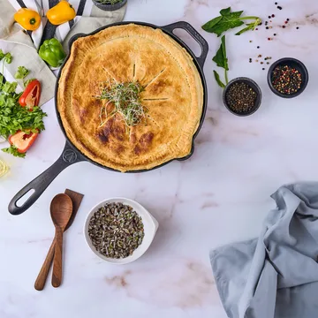Victoria cast iron frying pan pre-seasoned - Ø30 cm - Victoria