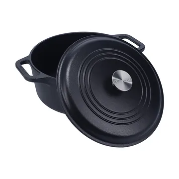 Victoria cast iron pot pre-seasoned - 6.6 L - Victoria