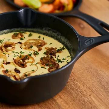 Victoria cast iron saucepan pre-seasoned - 1.9 L - Victoria