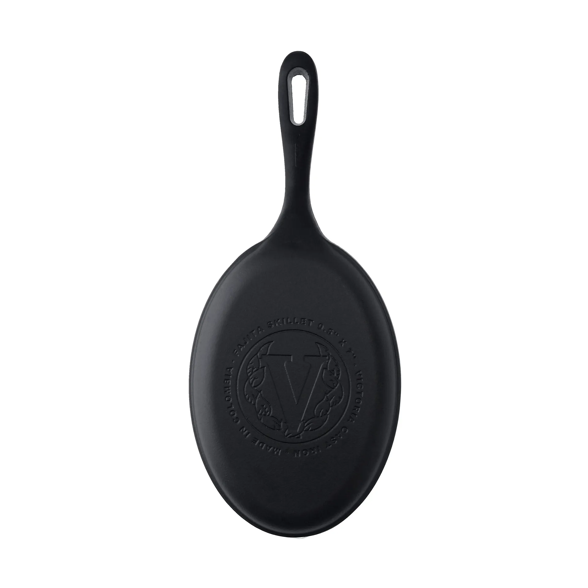 Victoria fajita frying pan cast iron enameled, 41x18 cm Victoria