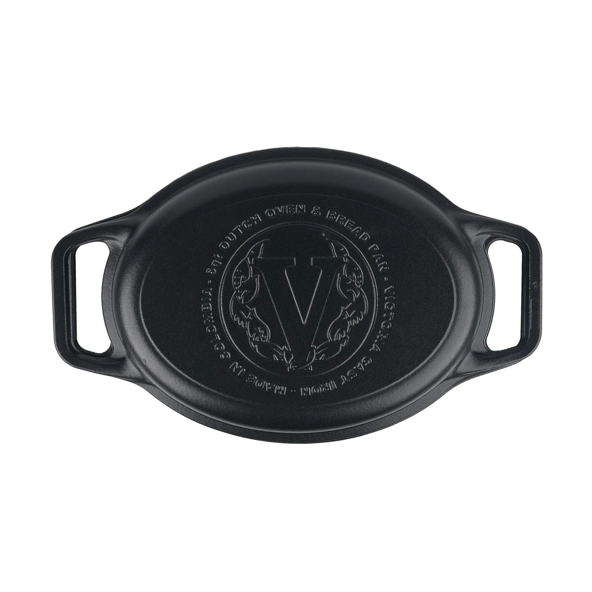 Victoria pot and bread pan cast iron enameled, 2 pieces Victoria