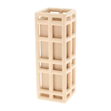 Lyng vase 11x11x30 cm - Sand - Villa Collection