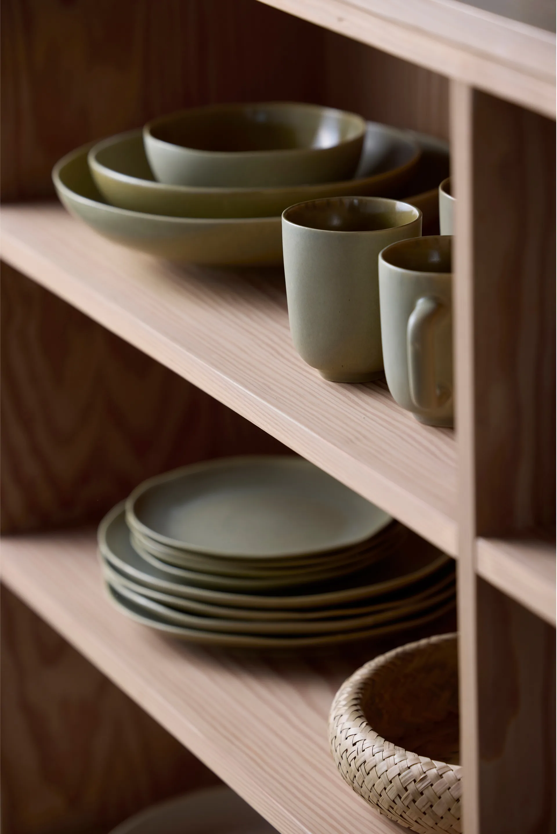 Shoku bowl Ø15 cm, Pure Green Villa Collection