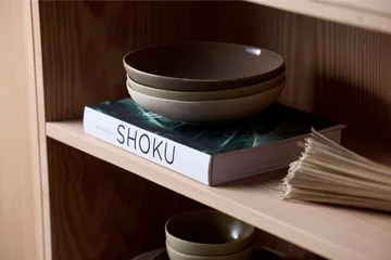 Shoku pasta bowl Ø21 cm - Beige - Villa Collection