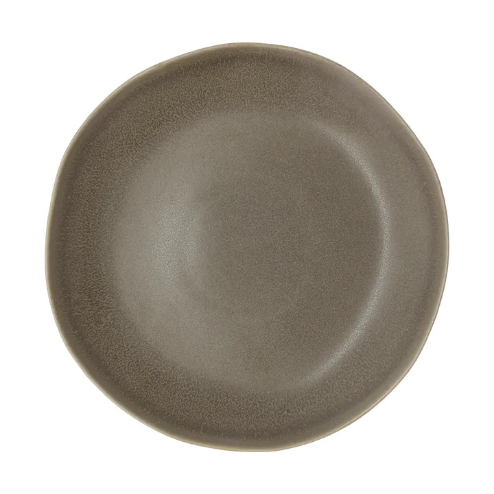 Shoku plate Ø20 cm - Warm Brown - Villa Collection