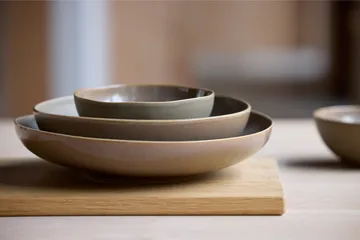 Shoku salad bowl Ø28 cm - Warm Brown - Villa Collection