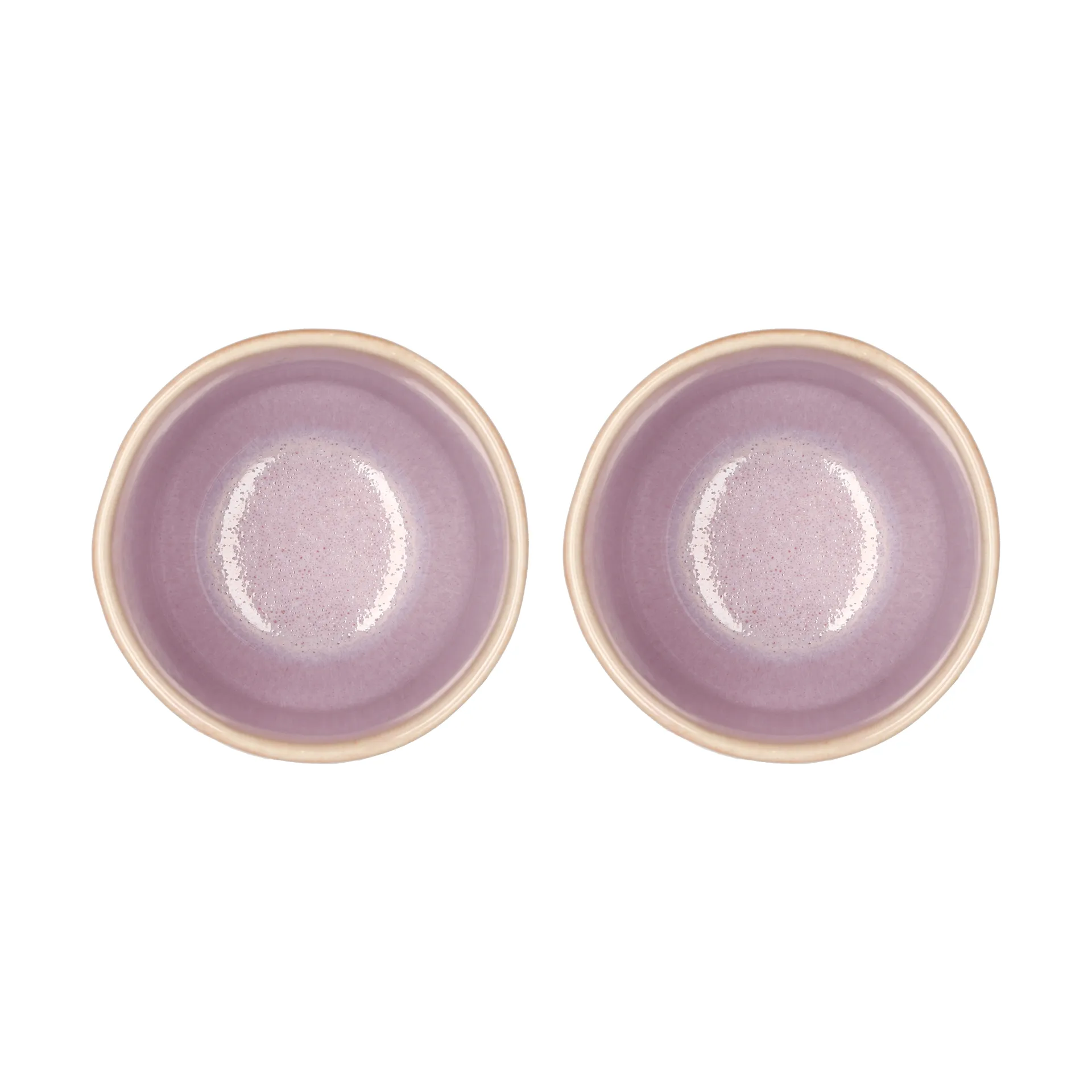 Styles mug 18 cl 2-pack, Purple-orange Villa Collection