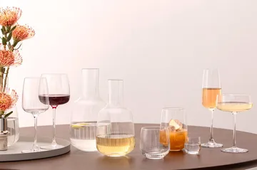 Afina champagne coupe glass - Transparent, 12 cl, 4-pack - Villeroy & Boch