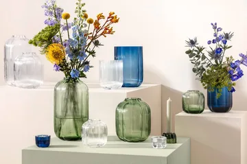 Fleur 2-in-1 candle holder - Bleu, Ø6.3 cm - Villeroy & Boch