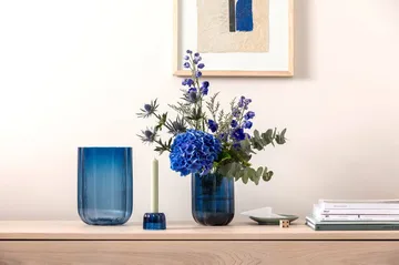 Fleur 2-in-1 candle holder - Bleu, Ø6.3 cm - Villeroy & Boch