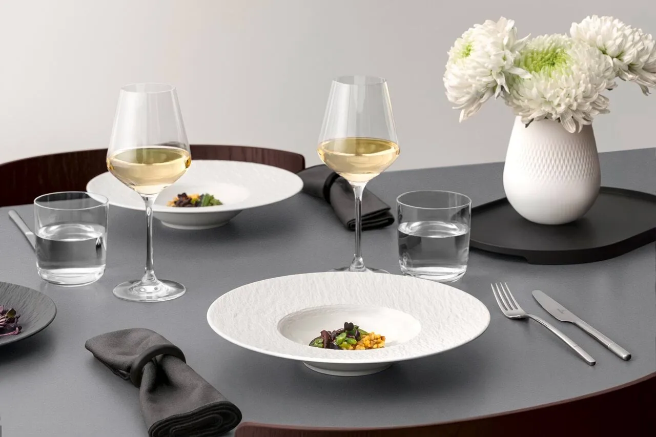 Manufacture Ice pasta bowl, White, Ø28 cm Villeroy & Boch