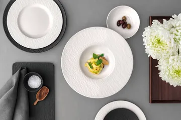 Manufacture Ice plate - White, Ø27.1 cm - Villeroy & Boch