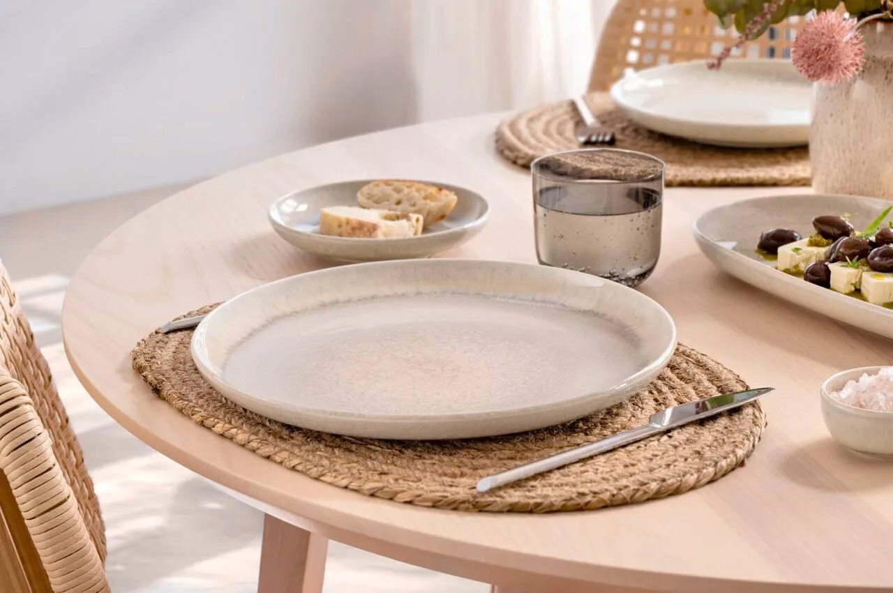 Perlemor Sand plate, Beige, Ø29 cm Villeroy & Boch