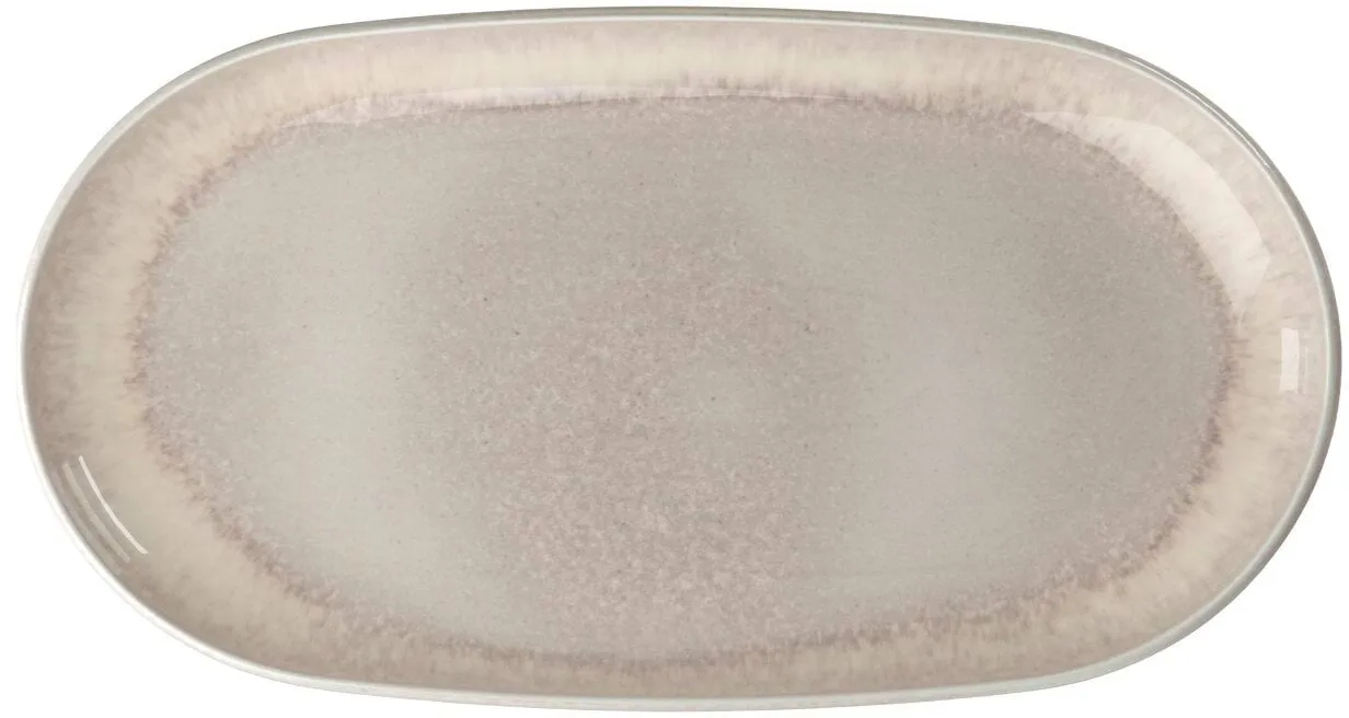 Perlemor Sand serving platter, Beige, 34x20 cm Villeroy & Boch