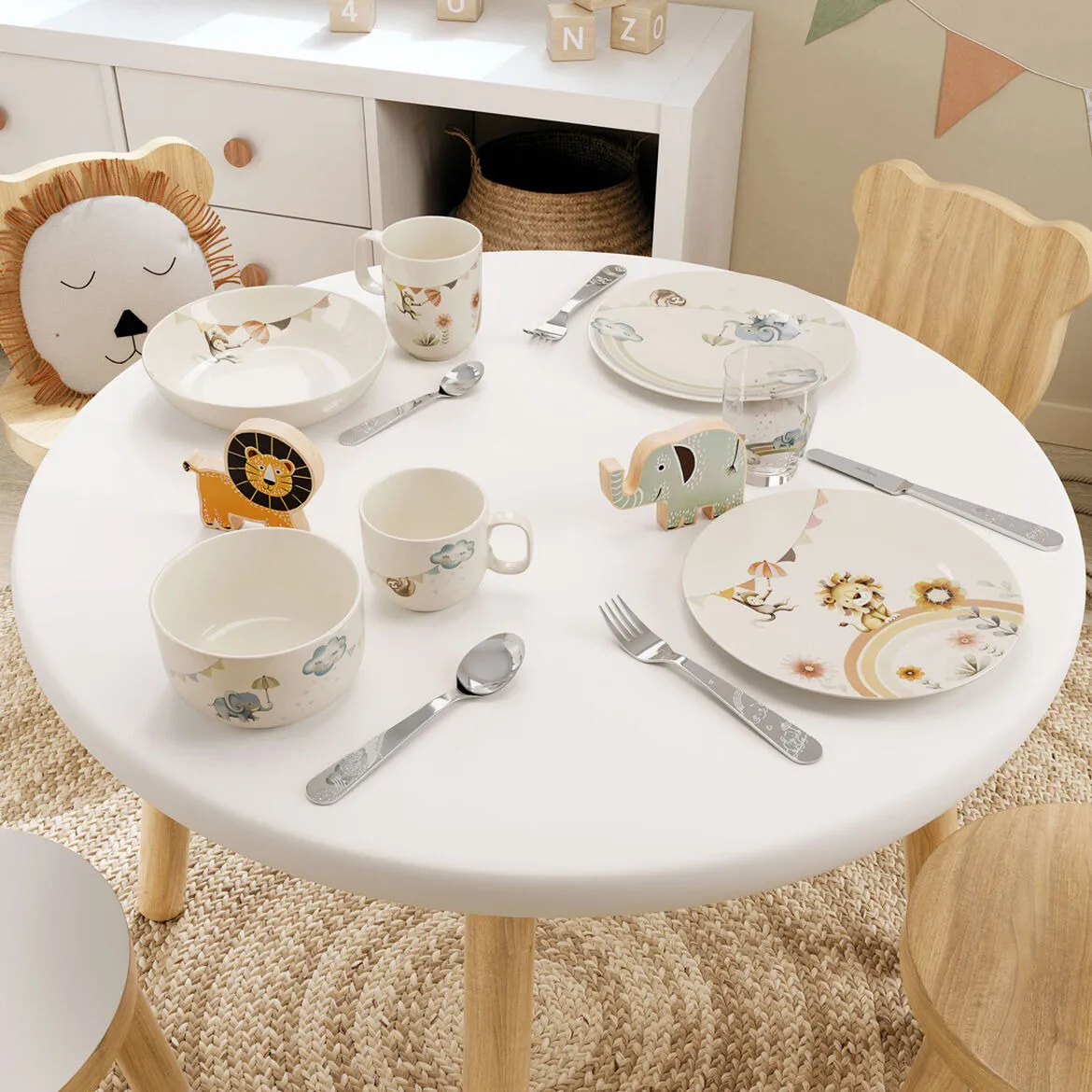 Roar like a Lion children's tableware set, 7 pieces Villeroy & Boch