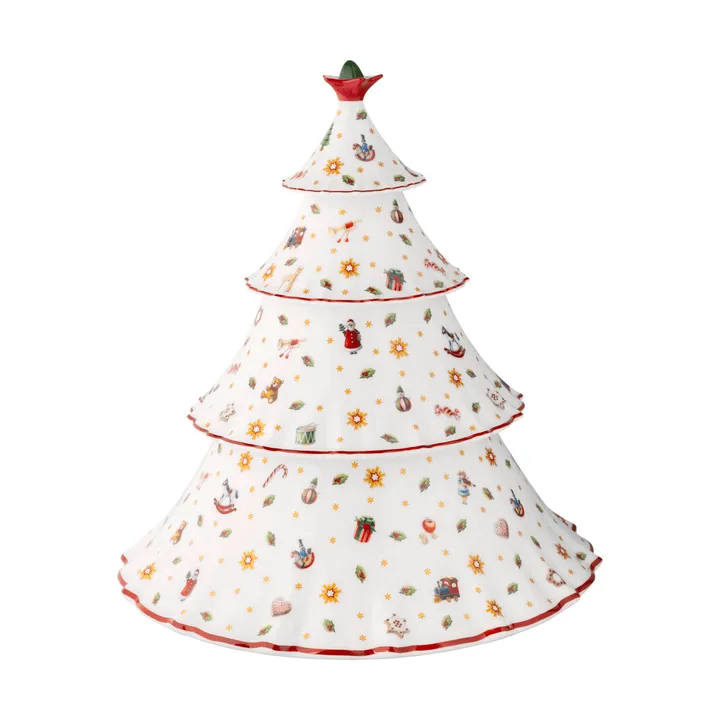 Toy's Delight jar wood - White-red, 4 pieces - Villeroy & Boch