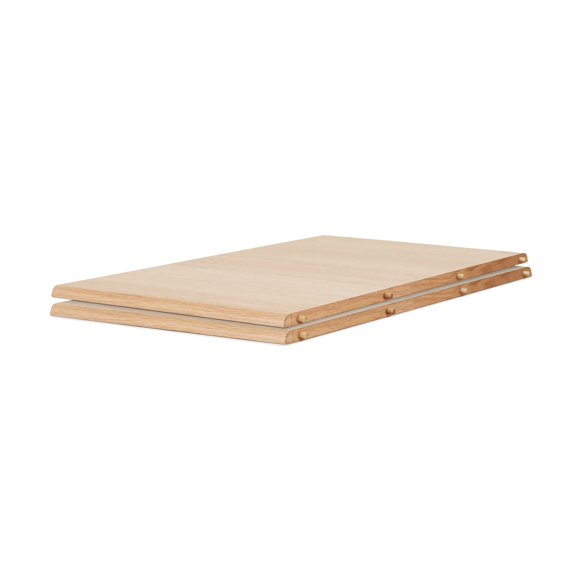 Evermore dining table incl. 2 extension leaves of 45 cm each, Natural oak, 190 cm Warm Nordic
