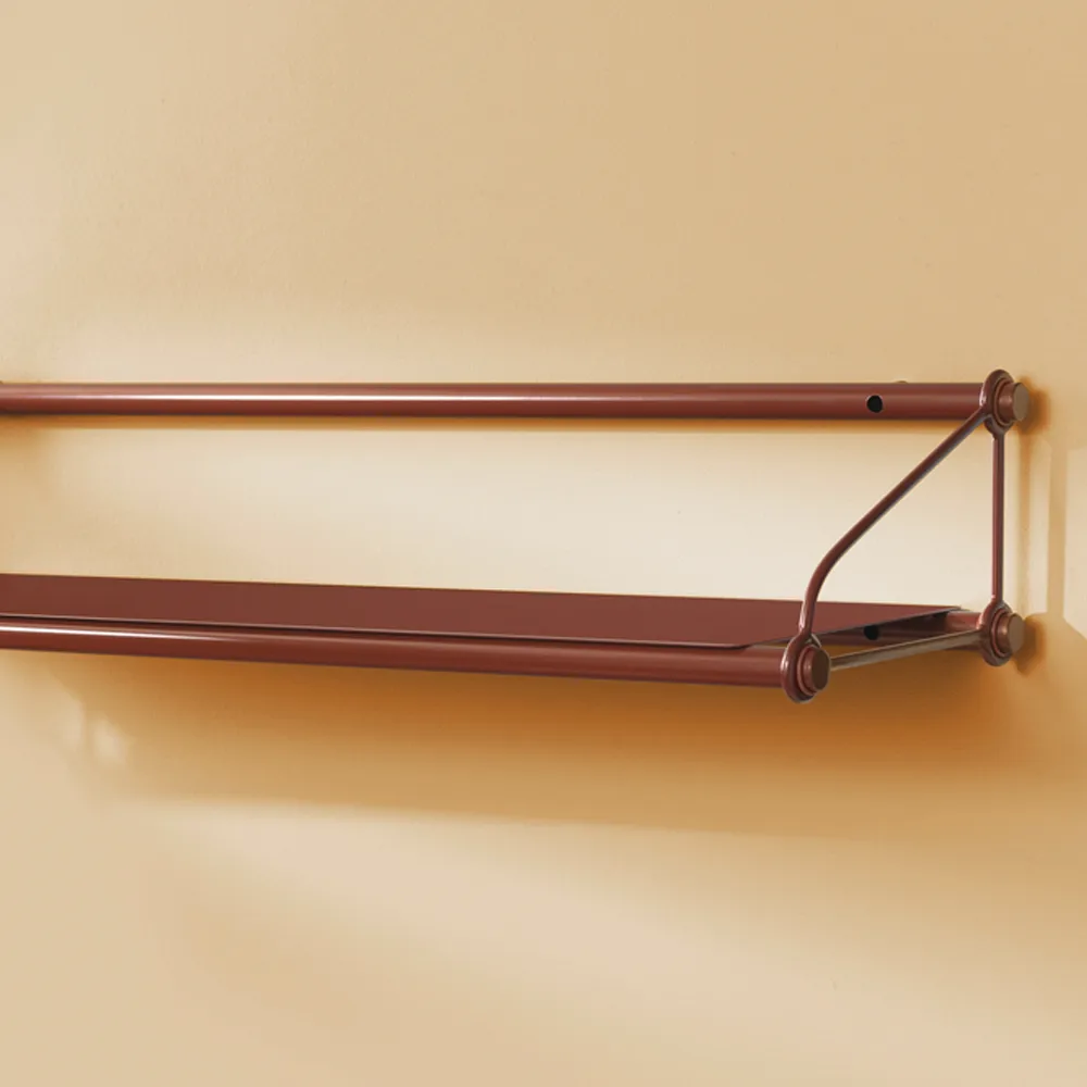 Parade shelf, Green olive, 3 shelves Warm Nordic