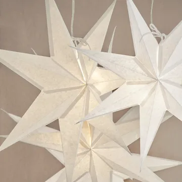 Greta Christmas star white - 44 cm - Watt & Veke