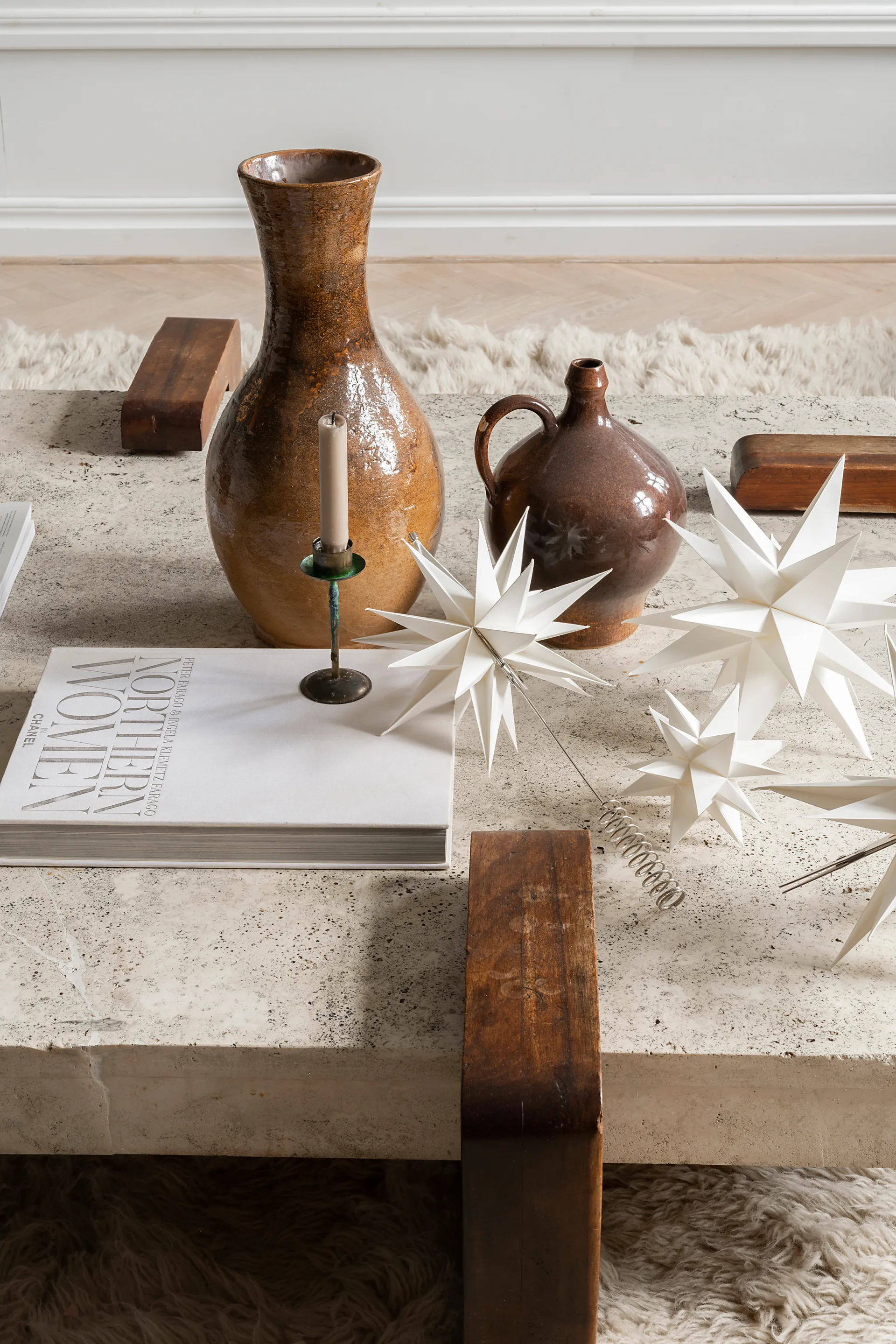 Sputnik advent star Ø15 cm, White Watt & Veke