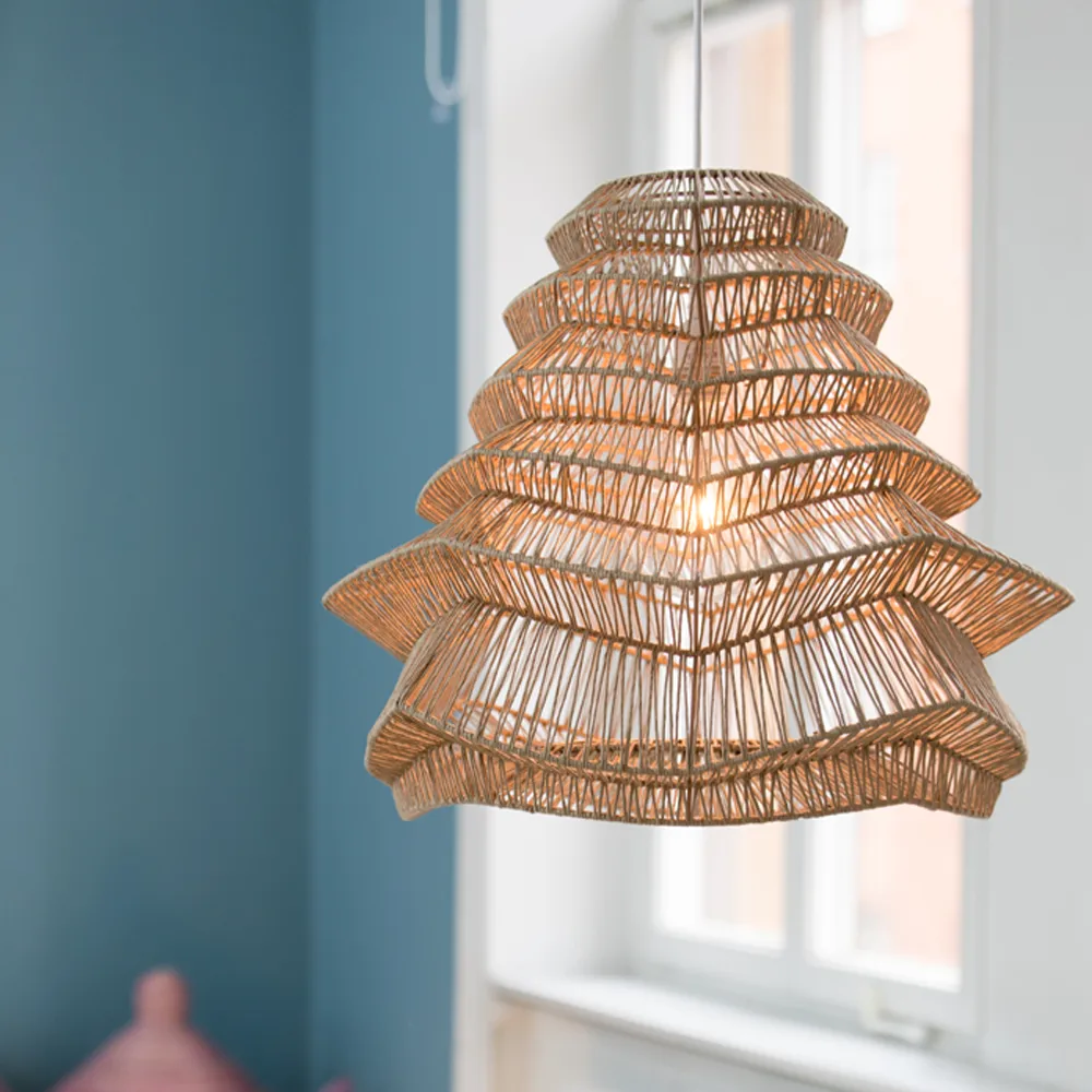 Vilda pendant lamp, Beige Watt & Veke