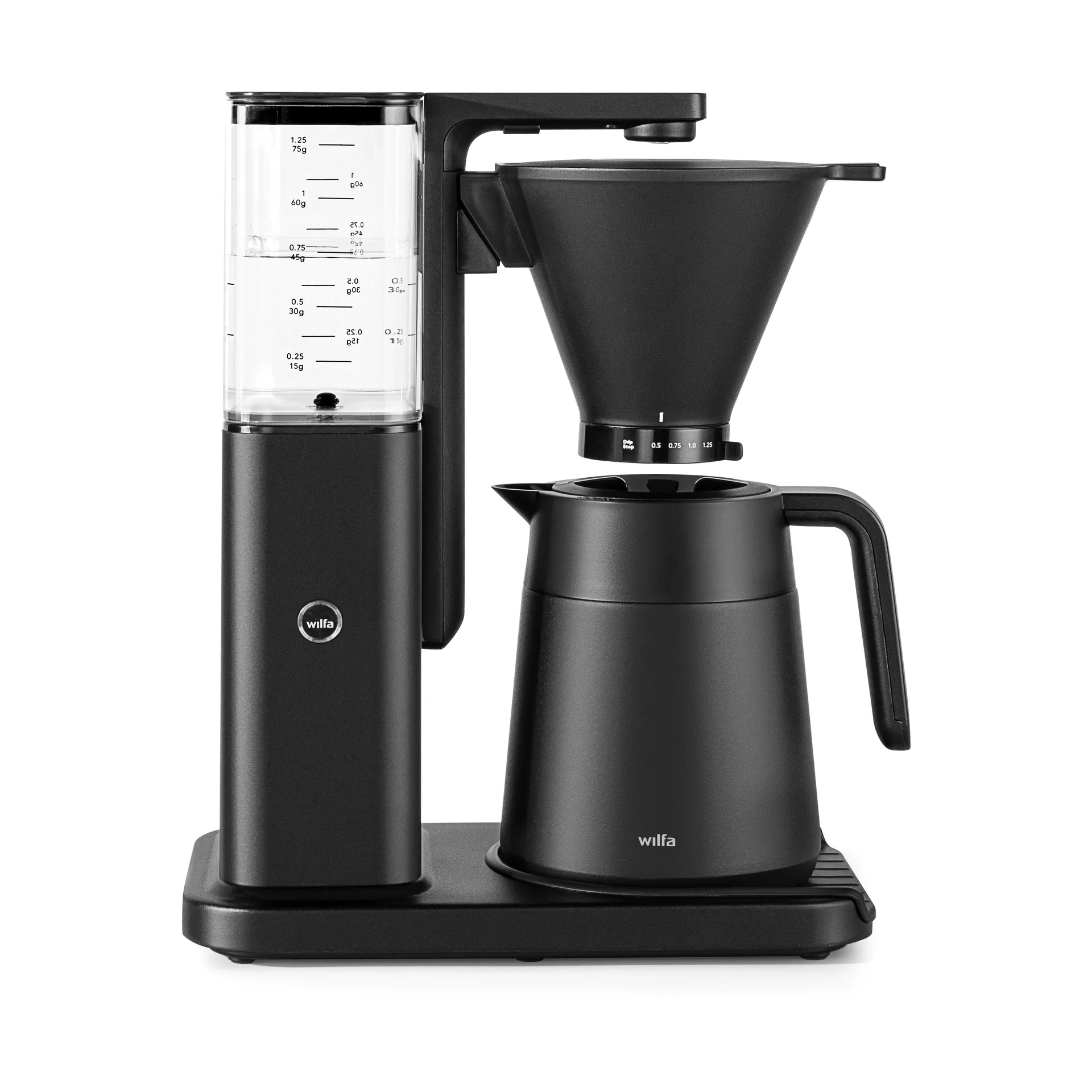 Wilfa CM10AB-T125 Zense Alux thermal coffee maker, Black Wilfa