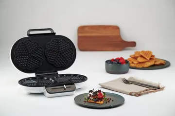 Wilfa WDWA-516WP Tradition Double waffle iron - White - Wilfa