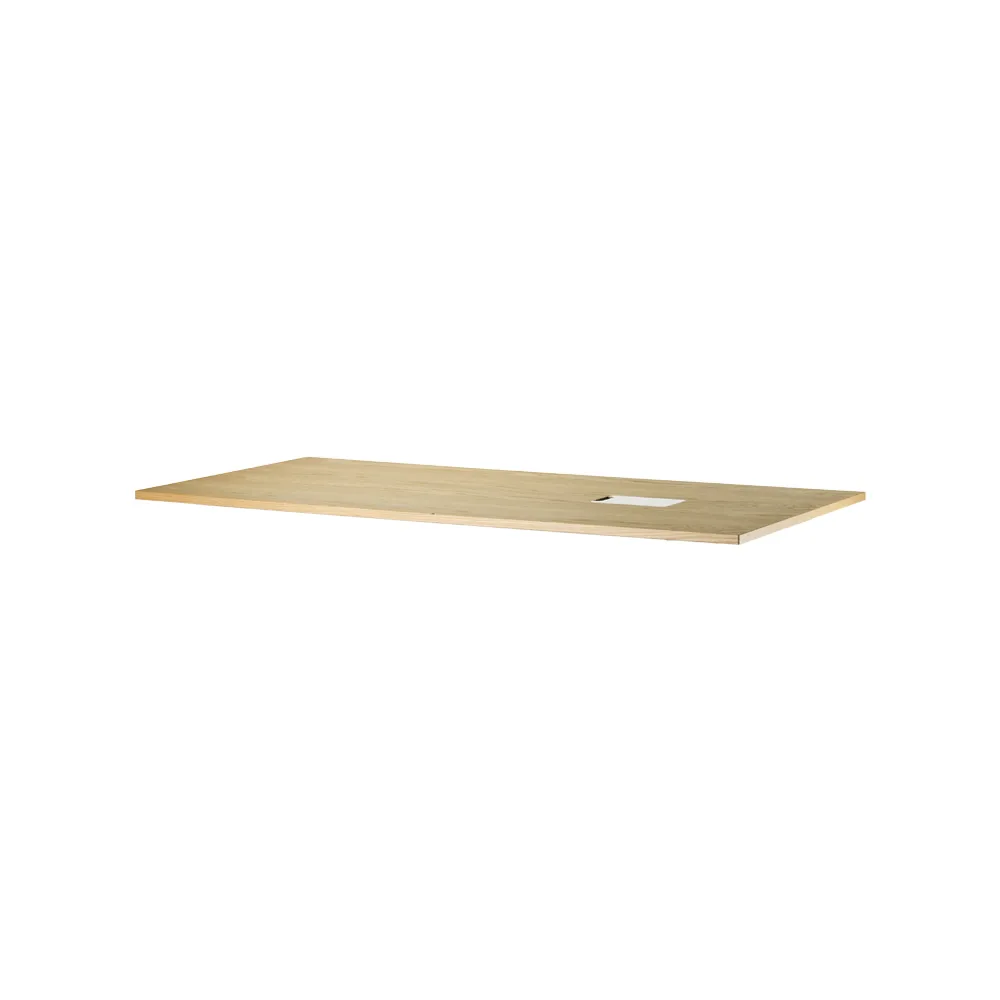 Works desk table top, Oak, 160 cm Works