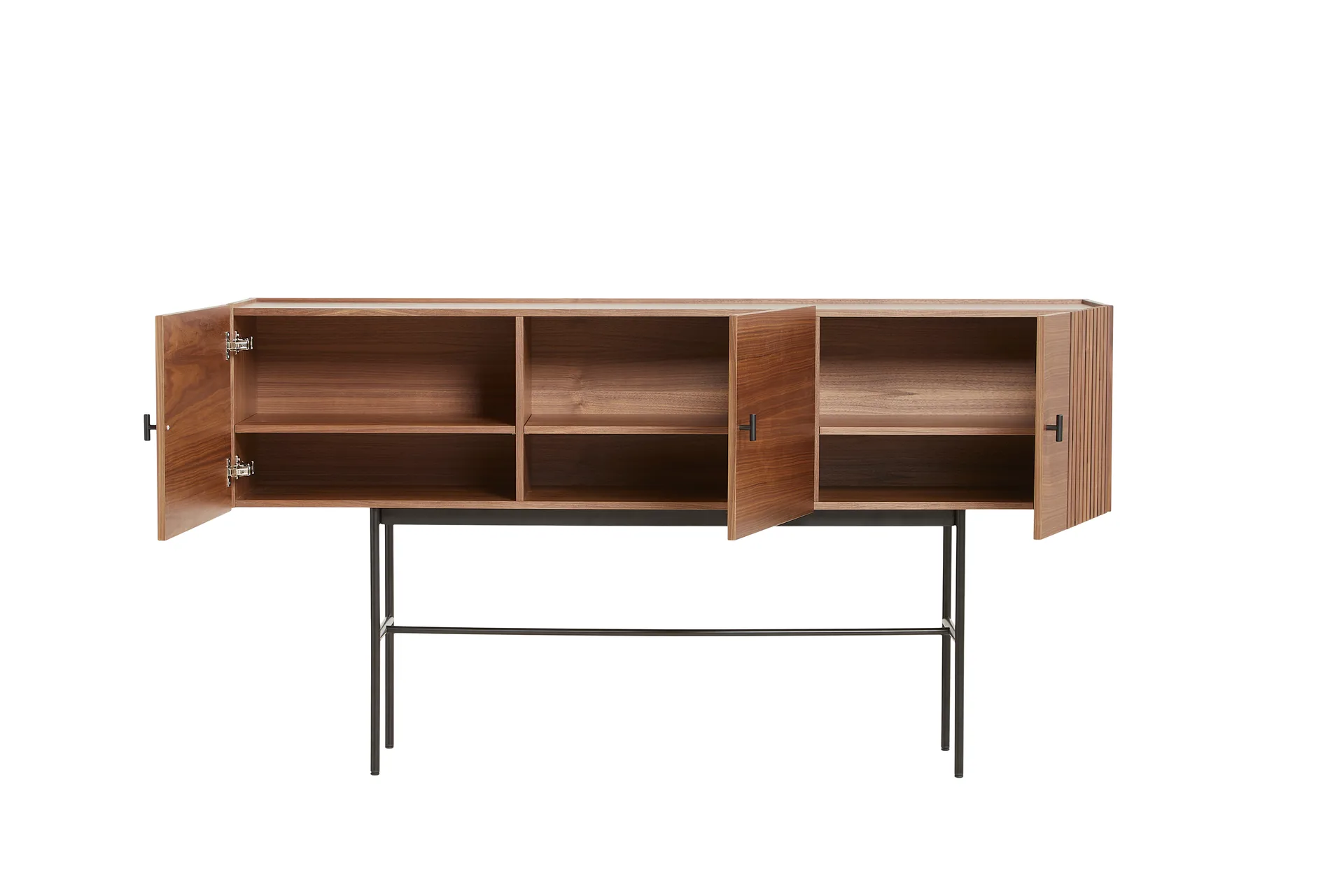 Array side table, 180 cm, Walnut Woud