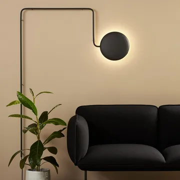 Mercury wall lamp - black - Woud