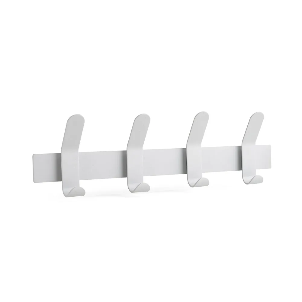 A-Rack, Soft grey, 4 hooks Zone Denmark