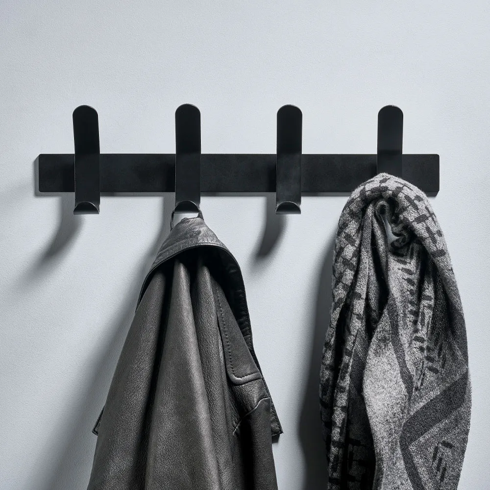 A-Rack, Soft grey, 4 hooks Zone Denmark