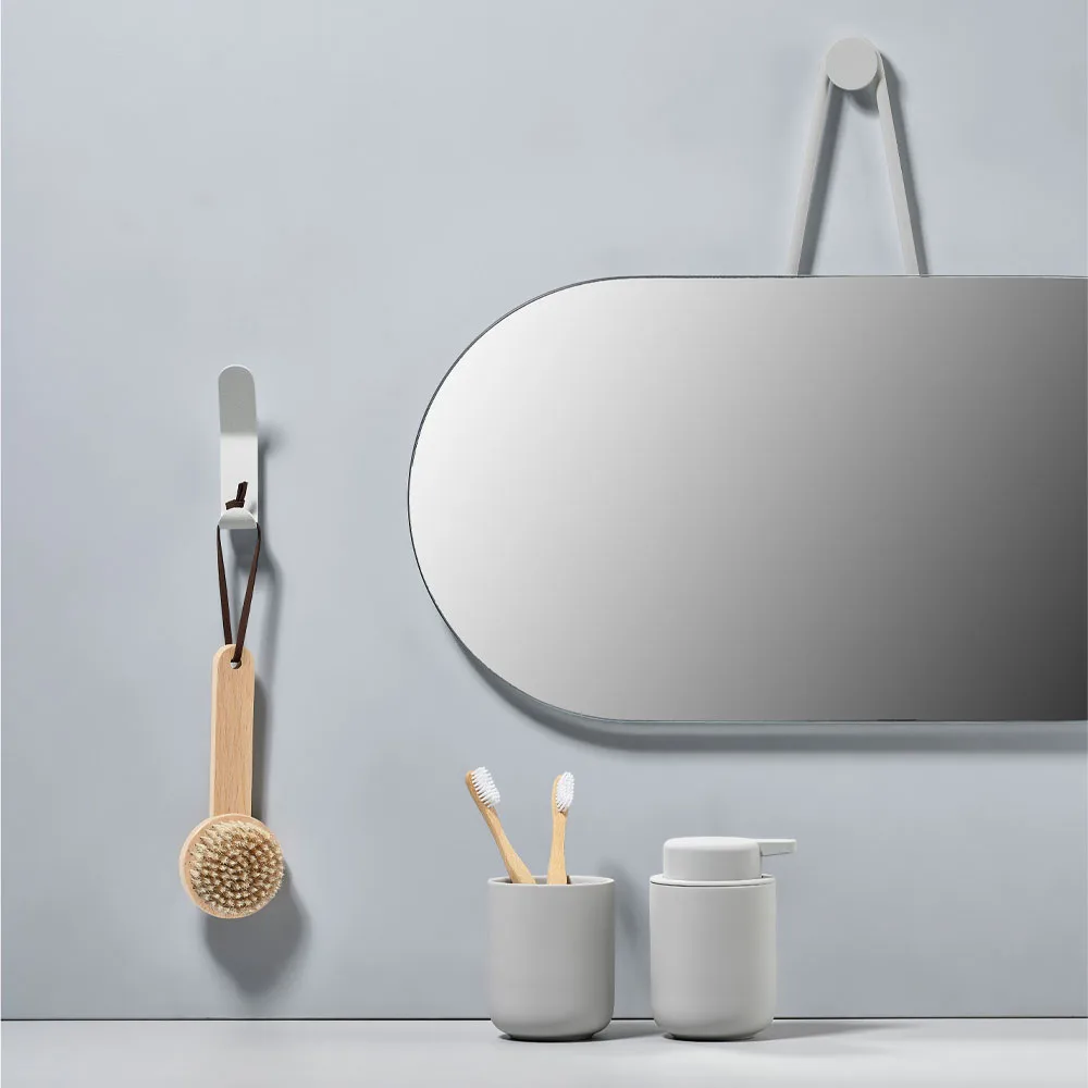 A-Wall Mirror, Black, large Zone Denmark