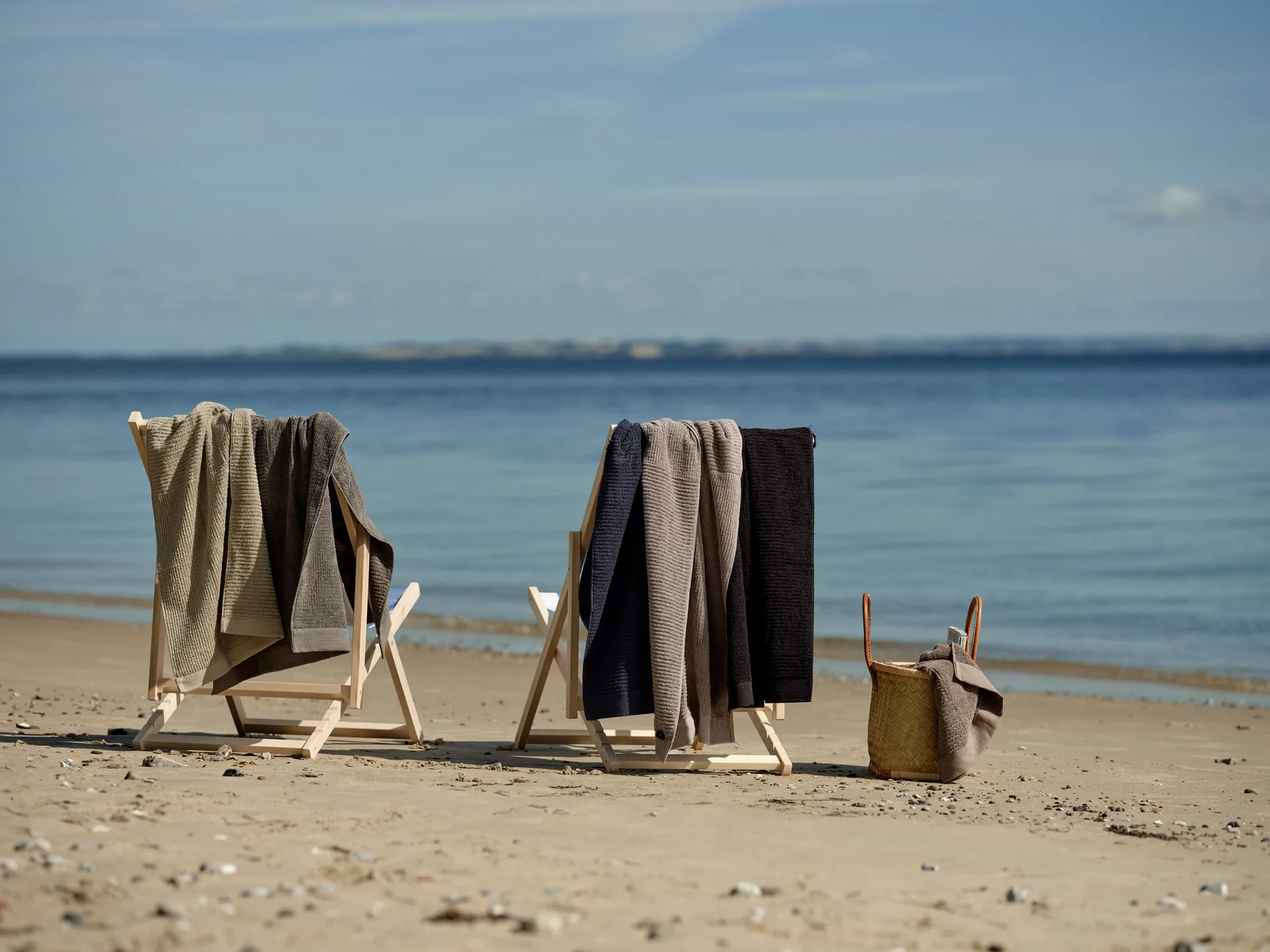 Classic bath towel 70x140 cm, Taupe Zone Denmark