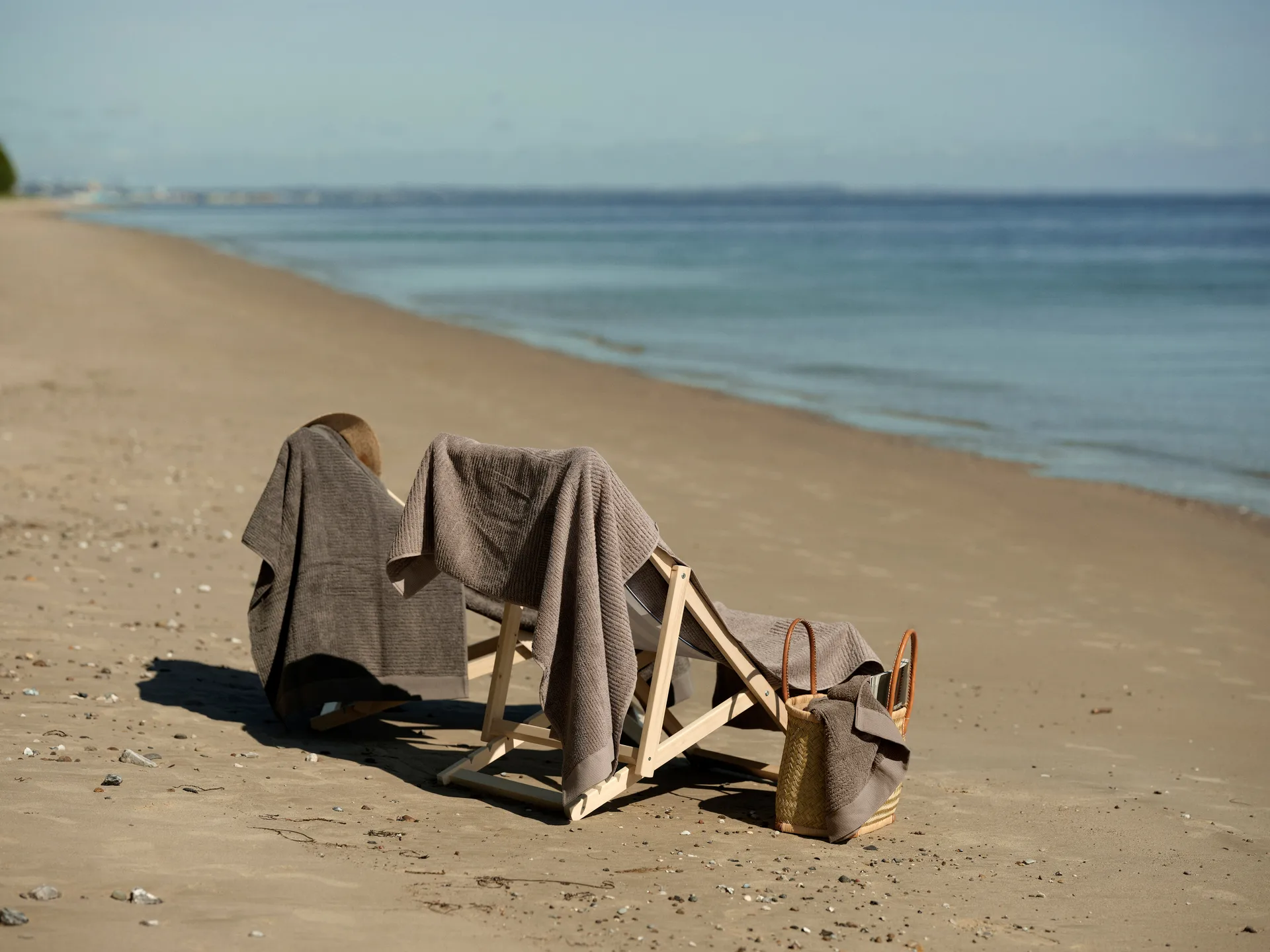 Classic bath towel 70x140 cm, Taupe Zone Denmark
